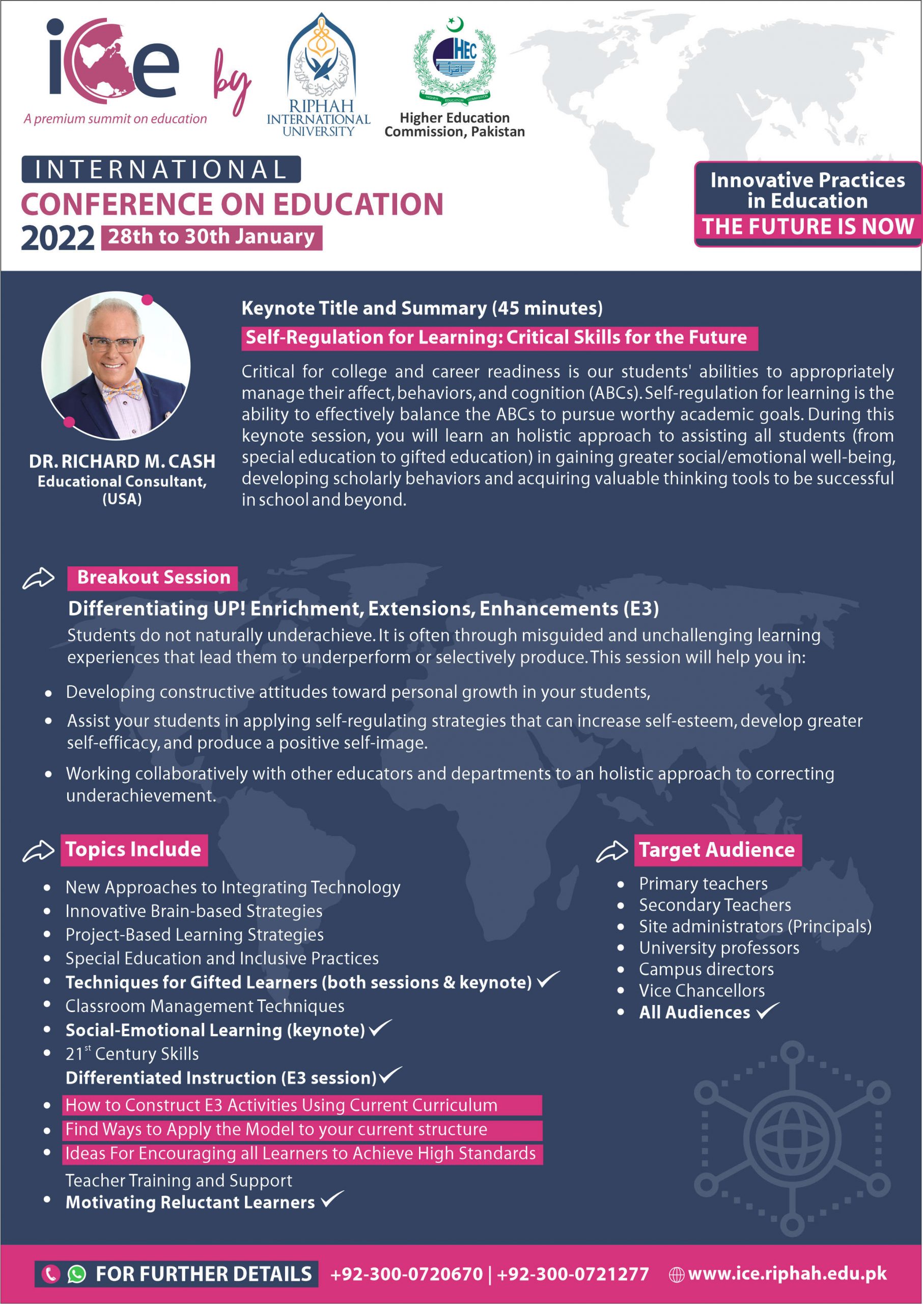 Dr. Richard Cash/Educational Consultant, nRich Educational Consulting